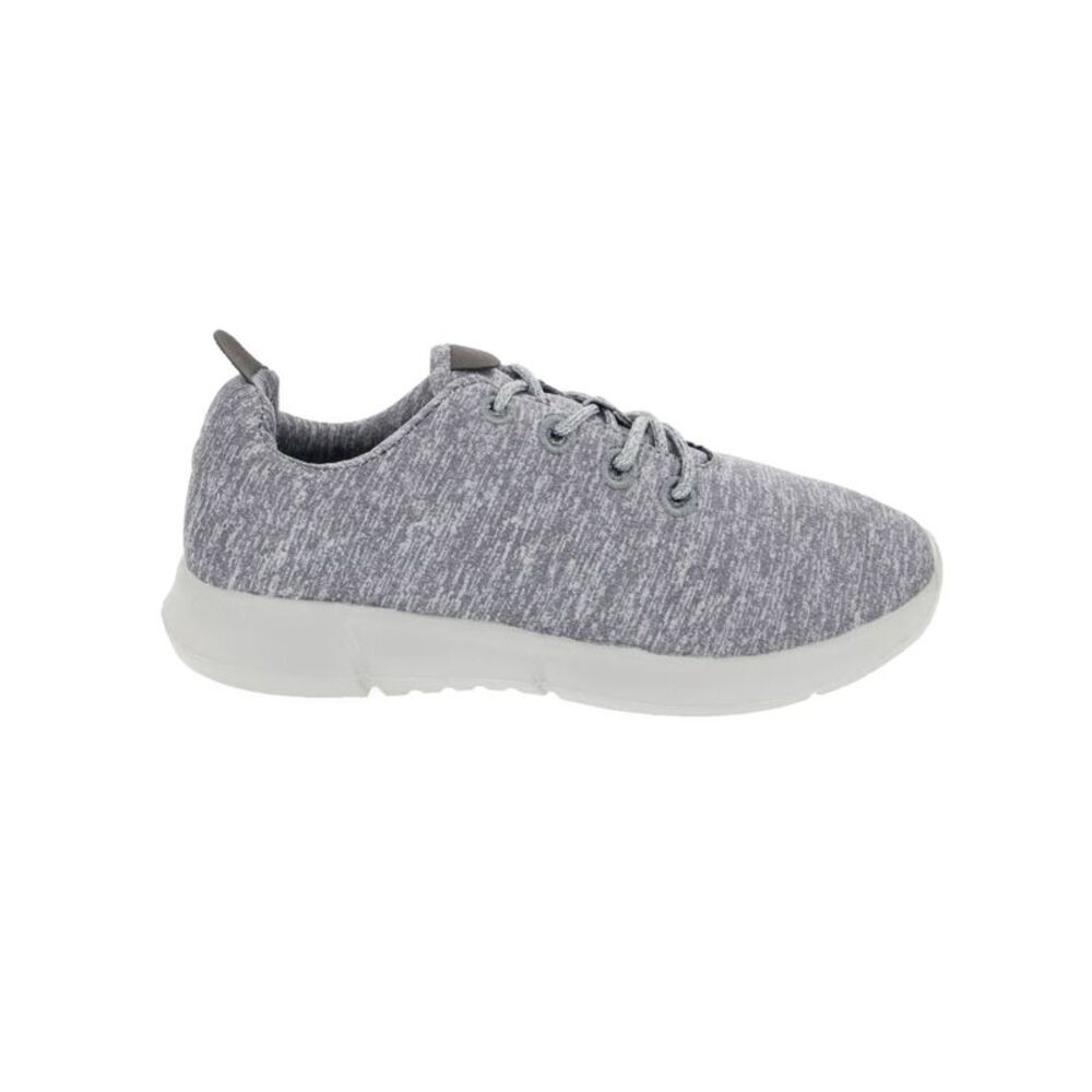 SUGAR Womens Gray Lightweight Memory Foam Gabber Toe Wedge Athletic Sneakers 9.5 - Picture 3 of 4